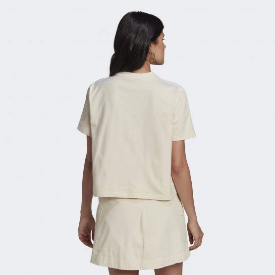 Φτηνός ✔️ T-shirts | Μπλούζα κοντό μανίκι Adidas Originals Adicolor Classics Poplin Back Loose Tee BEIGE 🎁 2 Φτηνός ✔️ T-shirts | Μπλούζα κοντό μανίκι Adidas Originals Adicolor Classics Poplin Back Loose Tee BEIGE 🎁 - Image 2