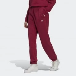 Προϋπολογισμός ✨ Φόρμες Adidas Originals Adicolor Essentials Fleece Joggers Legacy Burgundy 😀