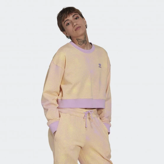 Αγορά 🔥 Φούτερ Adidas Originals Allover Print Sweatshirt Bliss Lilac / Almost Yellow 🎁 1 Αγορά 🔥 Φούτερ Adidas Originals Allover Print Sweatshirt Bliss Lilac / Almost Yellow 🎁