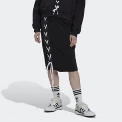 Πολύ καλή προσφορά 👍 Φούστες Adidas Originals Always Original Laced 👗 Skirt BLACK 😉