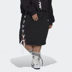 Καλύτερη πώληση 🔥 Φούστες Adidas Originals Always Original Laced 👗 Skirt (Plus Size) BLACK ❤️