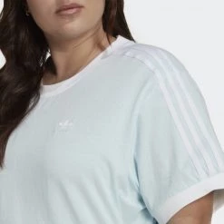 Αγορά 😀 T-shirts | Μπλούζα κοντό μανίκι Adidas Originals Always Original Laced Tee (Plus Size) BLUE 🎉 -Deals Hoka Store adidas originals always original laced tee plus size 3
