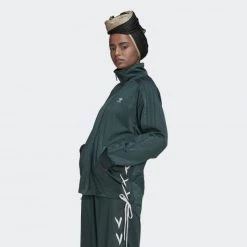 Προϋπολογισμός ⭐ Ζακέτες Adidas Originals Always Original Laced Track Jacket Green 😉