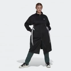 Εξοδος 😉 Μπουφάν Adidas Originals Always Original Laced Track Jacket (Plus Size) BLACK 💯