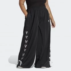 Φτηνός 💯 Φόρμες Adidas Originals Always Original Laced Wide Leg Pants (Plus Size) BLACK 👏