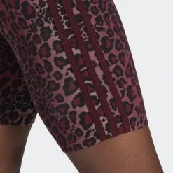 Εκπτωση 🛒 Κολάν Adidas Originals Γυναικείο Biker Σορτς MAROON/MULTCO 🧨 -Deals Hoka Store adidas originals bike leggings 19