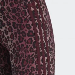 Εκπτωση 🛒 Κολάν Adidas Originals Γυναικείο Biker Σορτς MAROON/MULTCO 🧨 -Deals Hoka Store adidas originals bike leggings 20