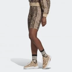 Η καλύτερη συμφωνία 😍 Κολάν Adidas Originals Γυναικείο Biker Σορτς BLACK/MULTCO 🎁