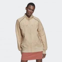 Εξοδος 🛒 Μπουφάν Adidas Originals Bomber Jacket BEIGE ⌛