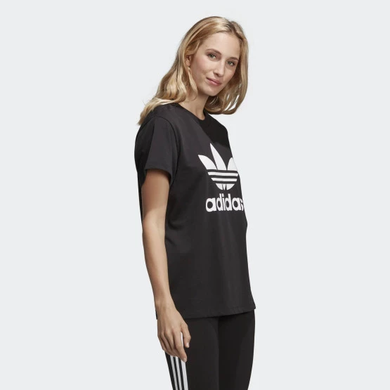 Αγορά 🔥 T-shirts | Μπλούζα κοντό μανίκι Adidas Originals Boyfriend Trefoil Γυναικείο T-Shirt Black 🎉 4 Αγορά 🔥 T-shirts | Μπλούζα κοντό μανίκι Adidas Originals Boyfriend Trefoil Γυναικείο T-Shirt Black 🎉 - Image 4
