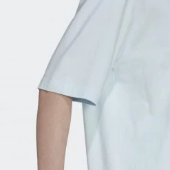 Flash Sale 💯 T-shirts | Μπλούζα κοντό μανίκι Adidas Originals LOUNGEWEAR Adicolor Essentials Tee BLUE 👍 -Deals Hoka Store adidas originals loungewear adicolor essentials tee 3