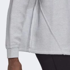 Νέος ⭐ Μπλούζα Μακρύ Μανίκι Adidas Originals Loungewear Cardigan GREY 🔔 -Deals Hoka Store adidas originals loungewear cardigan 9