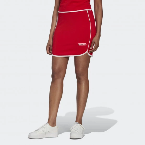 Best Pirce 🧨 Φούστες Adidas Originals Mini 👗 Skirt With Binding Details Red 😉 1 Best Pirce 🧨 Φούστες Adidas Originals Mini 👗 Skirt With Binding Details Red 😉