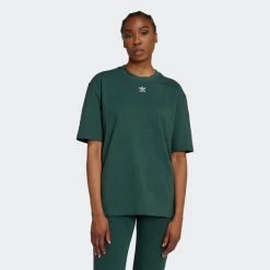 Best Pirce 🔔 T-shirts | Μπλούζα κοντό μανίκι Adidas Originals Loungewear Adicolor Essentials Γυναικείο T-Shirt MINGRE 😉