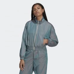 Εκπτωση 🛒 Ζακέτες Adidas Originals Adicolor Iridescent Γυναικεία Ζακέτα MULTCO 😍