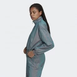 Εκπτωση 🛒 Ζακέτες Adidas Originals Adicolor Iridescent Γυναικεία Ζακέτα MULTCO 😍 -Deals Hoka Store adidas originals track top 14