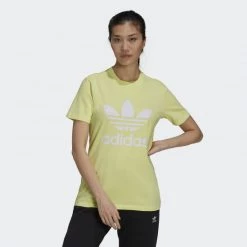 Το φθηνότερο 🔔 T-shirts | Μπλούζα κοντό μανίκι Adidas Originals Trefoil Γυναικείο T-Shirt PULYEL 😉